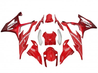 Migliori Carena Moto BMW S1000RR 2019-2022 - Rosso Argento MaxWrist