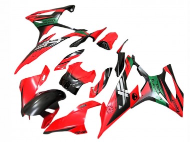 Migliori Carena Moto BMW S1000RR 2019-2022 - Rosso Nero Verde