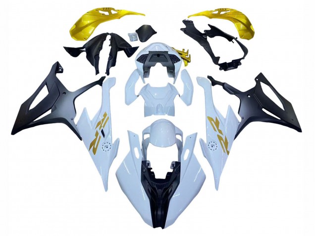 Migliori Carena Moto BMW S1000RR 2019-2022 - Bianco Oro