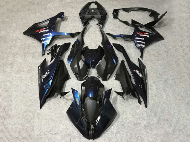 Migliori Carena Moto BMW S1000RR 2019-2022 - Nero Blu Scuro