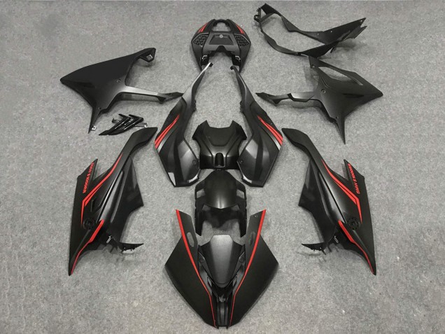 Migliori Carena Moto BMW S1000RR 2019-2022 - Nero Opaco Rosso