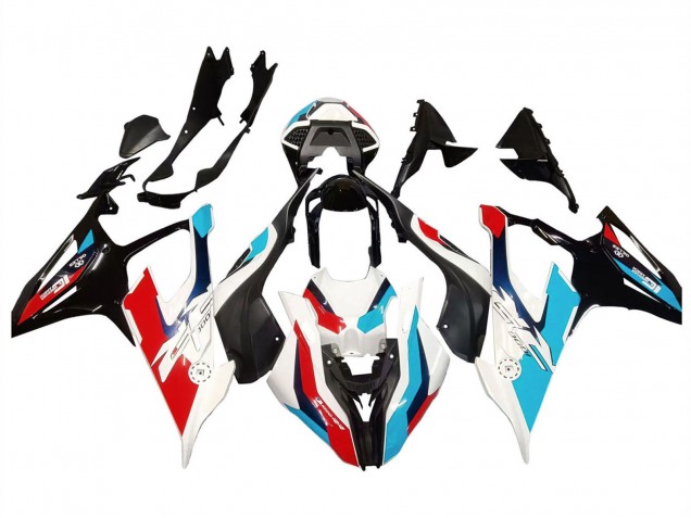 Migliori Carena Moto BMW S1000RR 2019-2022 - Nero Bianco Blu Rosso