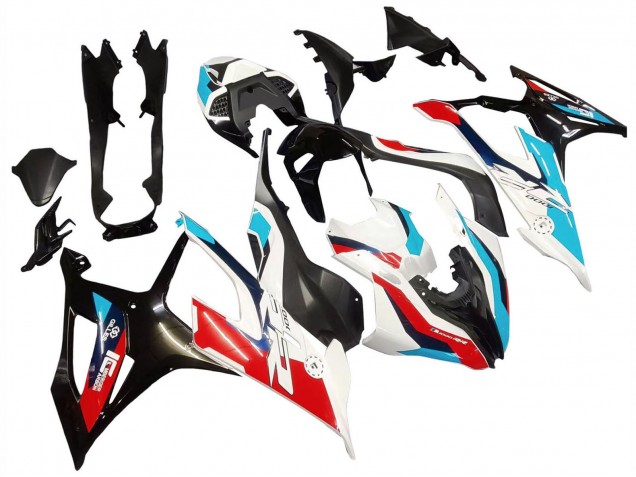 Migliori Carena Moto BMW S1000RR 2019-2022 - Nero Bianco Blu Rosso