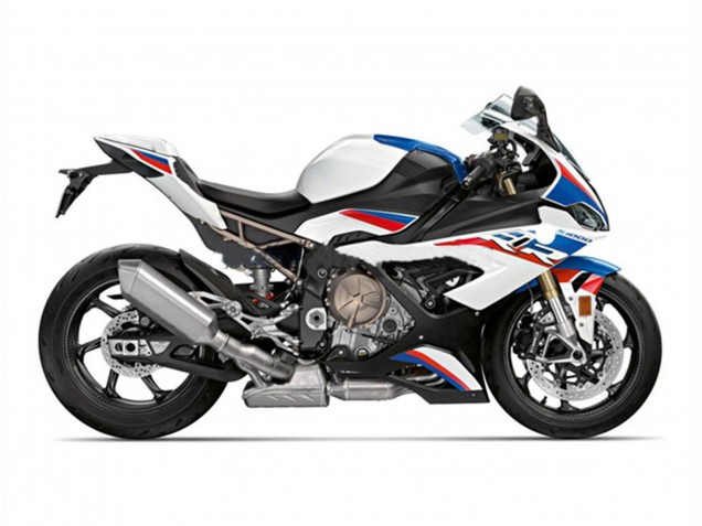 Migliori Carena Moto BMW S1000RR 2019-2022 - Blu Bianco Rosso