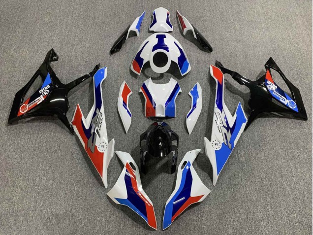 Migliori Carena Moto BMW S1000RR 2019-2022 - Bianco Blu Rosso