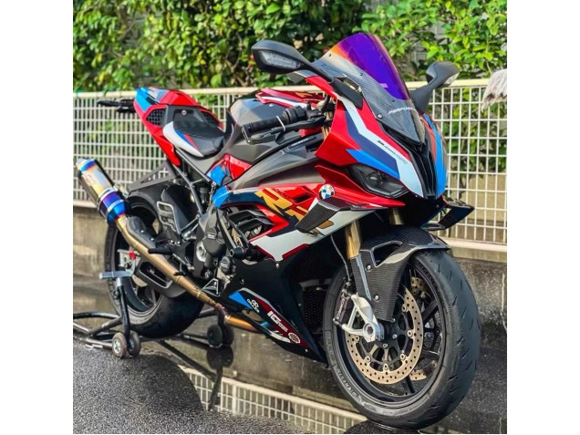 Migliori Carena Moto BMW S1000RR 2019-2022 - Bianco Blu Rosso Nero