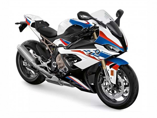 Migliori Carena Moto BMW S1000RR 2019-2022 - Bianco Blu Rosso
