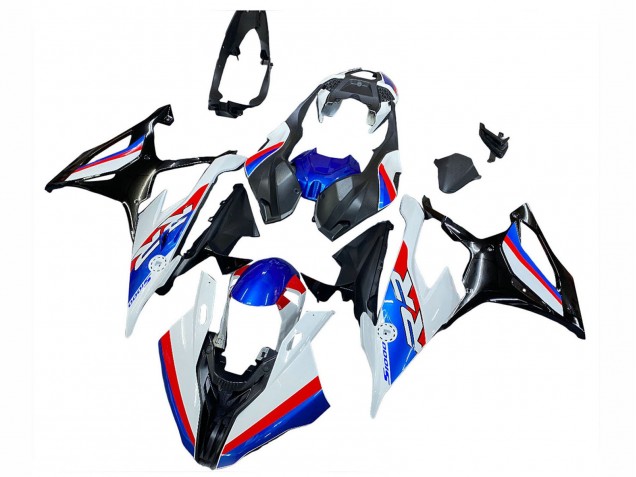 Migliori Carena Moto BMW S1000RR 2019-2022 - Bianco Blu Rosso