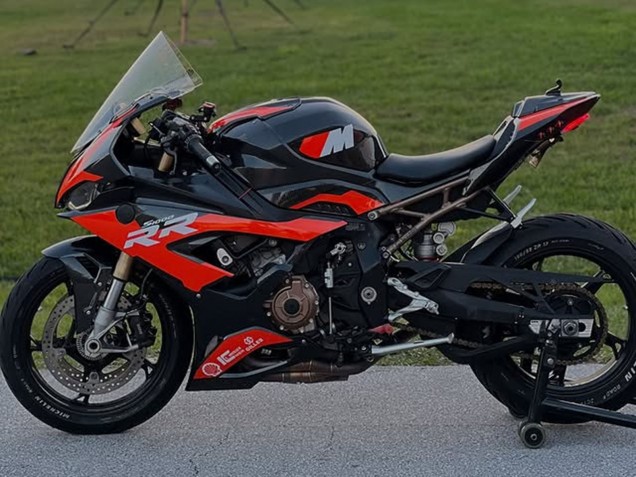 Migliori Carena Moto BMW S1000RR 2019-2022 - Rosso Nero