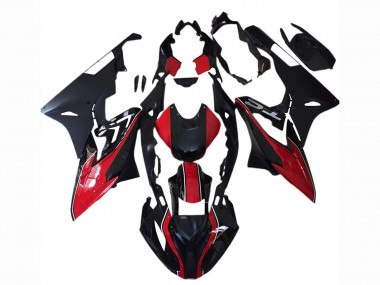 Migliori Carena Moto BMW S1000RR 2017-2018 - Rosso Nero Opaco