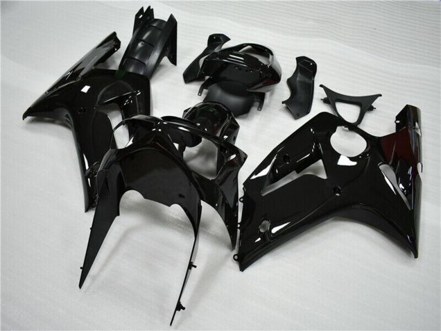 Migliori Carena Moto Kawasaki ZX6R 2003-2004 - Nero Lucido