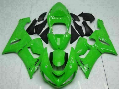 Migliori Carena Moto Kawasaki ZX6R 2005-2006 - Verde