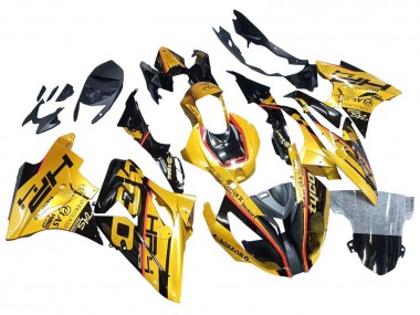 Migliori Carena Moto BMW S1000RR 2017-2018 - Oro Nero Tyco