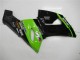 Migliori Carena Moto Kawasaki ZX6R 2005-2006 - Verde Nero Lucido Elf