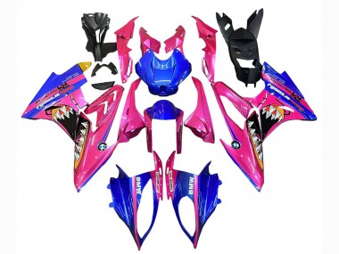 Migliori Carena Moto BMW S1000RR 2015-2016 - Rosa Blu Squalo