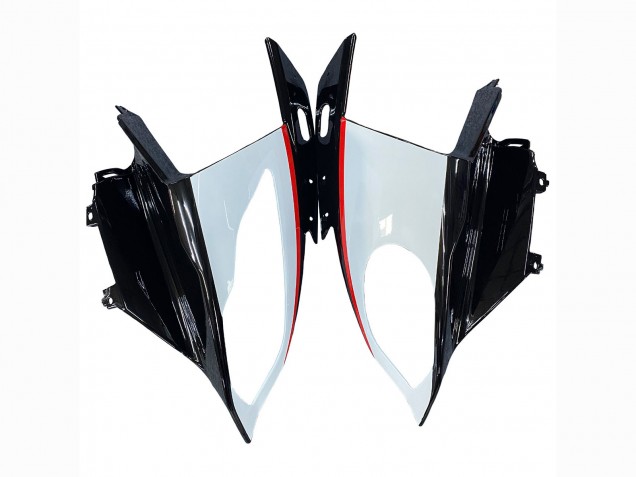 Migliori Carena Moto BMW S1000RR 2015-2016 - Bianco Nero Fibra di Carbonio