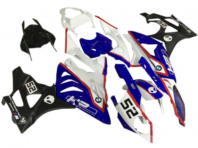 Migliori Carena Moto BMW S1000RR 2009-2014 - Bianco Rosso Blu Nero HP