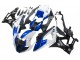 Migliori Carena Moto BMW S1000RR 2009-2014 - Bianco Blu Nero Lucido Castrol