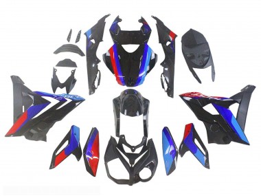 Migliori Carena Moto BMW S1000R 2014-2016 - Blu Rosso Nero