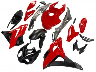 Migliori Carena Moto BMW S1000R 2014-2016 - Nero Rosso