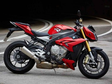 Migliori Carena Moto BMW S1000R 2014-2016 - Nero Rosso