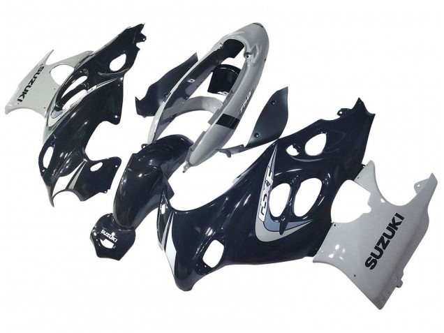 Migliori Carena Moto Suzuki GSX600F/GSX750F 2004-2006 - Nero Lucido Grigio