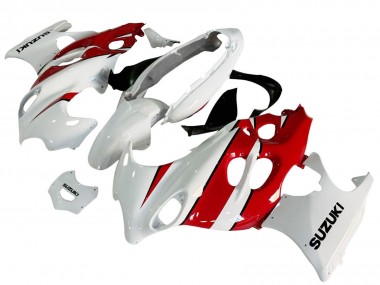 Migliori Carena Moto Suzuki GSX600F/GSX750F 2004-2006 - Bianco Rosso