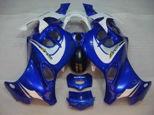 Migliori Carena Moto Suzuki GSX600F/GSX750F 2004-2006 - Blu Bianco