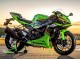 Migliori Carena Moto Kawasaki ZX6R 2023-2025 - Verde Nero
