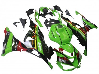 Migliori Carena Moto Kawasaki ZX6R 2023-2025 - Verde Nero Rosso Giallo Dunlop