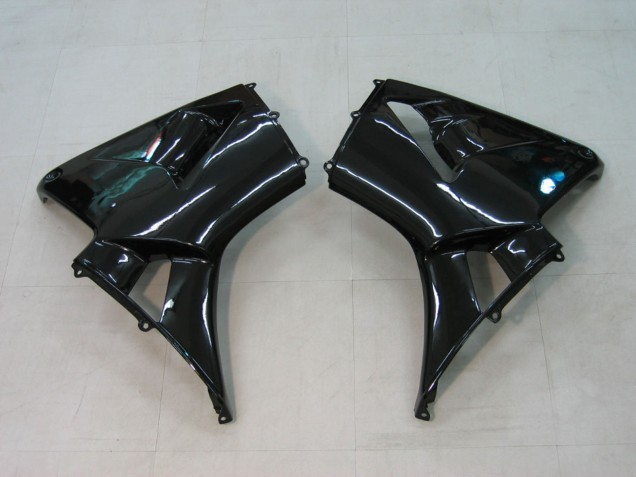 Migliori Carena Moto Honda CBR600RR 2003-2004 - Nero Lucido Rosso Decals