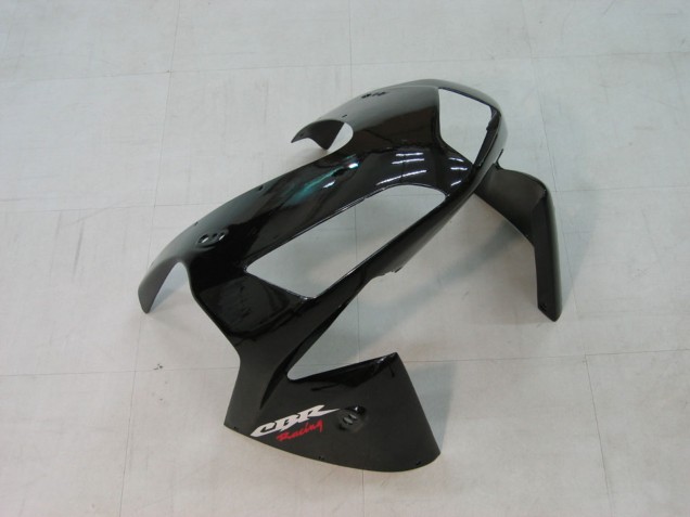 Migliori Carena Moto Honda CBR600RR 2003-2004 - Nero Lucido Rosso Decals