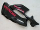 Migliori Carena Moto Honda CBR600RR 2003-2004 - Nero Lucido Rosso Decals