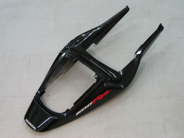 Migliori Carena Moto Honda CBR600RR 2003-2004 - Nero Lucido Rosso Decals