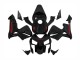 Migliori Carena Moto Honda CBR600RR 2003-2004 - Nero Lucido Rosso Decals