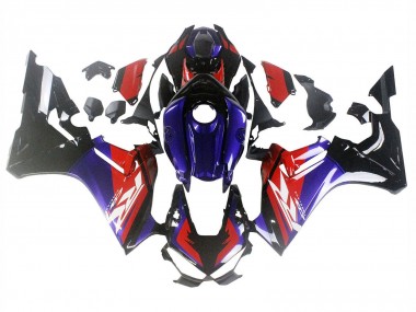 Migliori Carena Moto Honda CBR1000RR 2017-2023 - Rosso Blu Nero Lucido