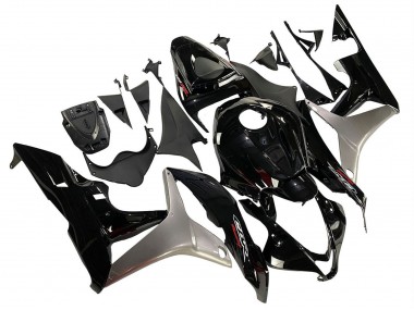 Migliori Kit Carena Moto Honda CBR600RR 2007-2008 - Argento Nero Lucido