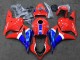 Migliori Carena Moto Honda CBR600RR 2009-2012 - Bianco Rosso Blu HRC