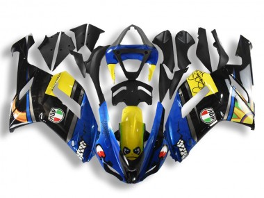 Migliori Carena Moto Kawasaki ZX6R 2007-2008 - Blu Squalo