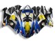Migliori Carena Moto Kawasaki ZX6R 2007-2008 - Blu Squalo