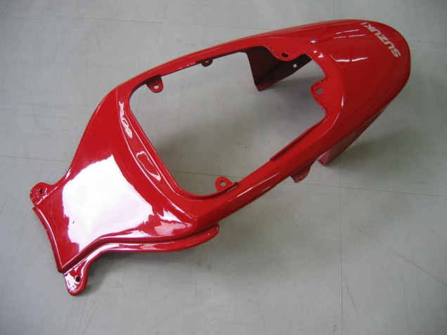 Migliori Carena Moto Suzuki GSXR 600 / GSXR 750 2006-2007 - Bianco Rosso Nero Lucido