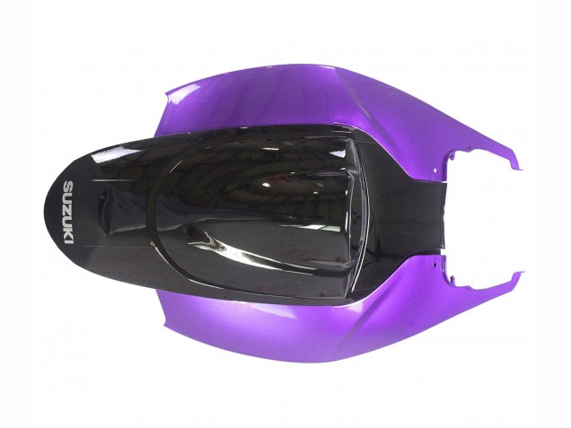 Migliori Kit Carena Moto Suzuki GSXR 600 / GSXR 750 2006-2007 - Viola Nero Lucido