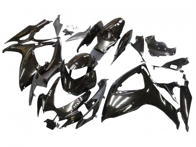 Migliori Carena Moto Suzuki GSXR 600 / GSXR 750 2006-2007 - Nero Lucido