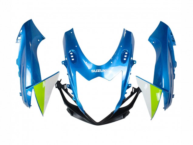 Migliori Carena Moto Suzuki GSXR 600 / GSXR 750 2011-2024 - Azzurro Chiaro Verde Bianco Rosso