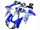 Migliori Carena Moto Suzuki GSXR 600 / GSXR 750 2011-2024 - Blu Argento Ecstar
