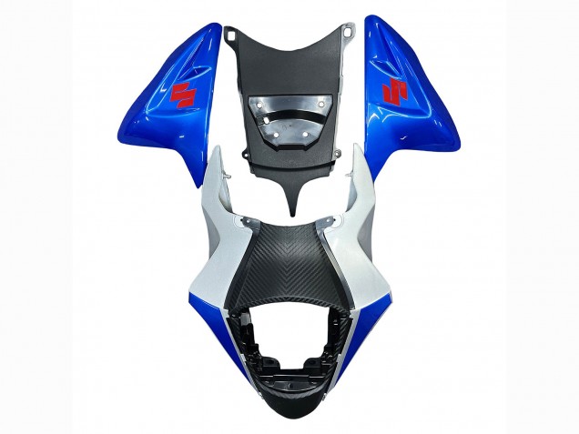 Migliori Carena Moto Suzuki GSXR 600 / GSXR 750 2011-2024 - Blu Argento Ecstar