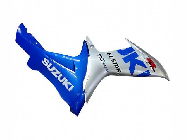 Migliori Carena Moto Suzuki GSXR 600 / GSXR 750 2011-2024 - Blu Argento Ecstar