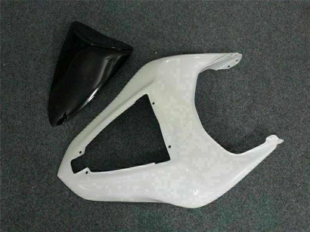 Migliori Carena Moto Kawasaki ZX6R 2007-2008 - Nero Bianco Elf