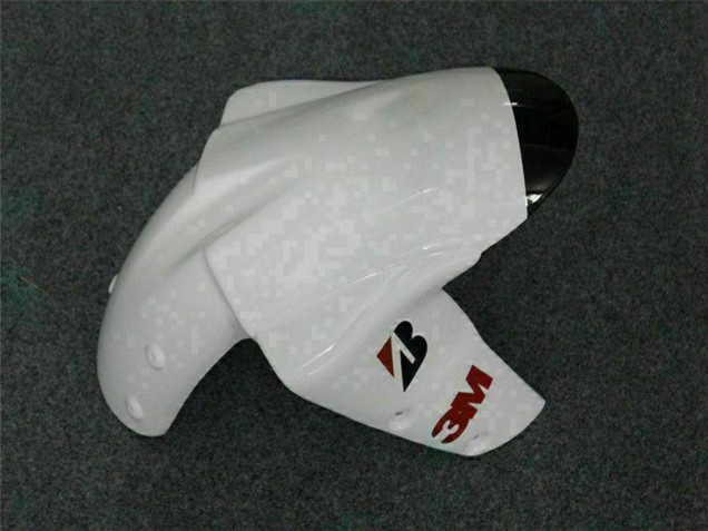 Migliori Carena Moto Kawasaki ZX6R 2007-2008 - Nero Bianco Elf