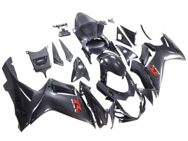 Migliori Carena Moto Suzuki GSXR 600 / GSXR 750 2011-2024 - Nero Fibra di Carbonio Rosso